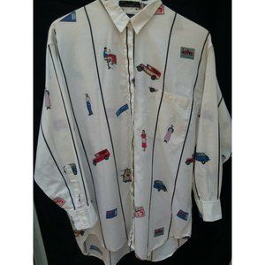 VTG Generra Collection large shirt men's cotton
